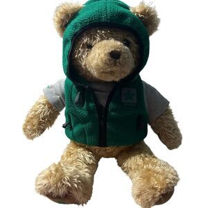 Gund Wish Vintage Teddy Plush Bear Hope 26" Stuffed Brown Toy 2000-2001 Limited